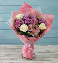 Букет цветов из:  Герберы в Даховской