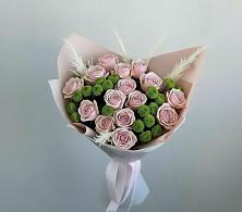 Букет цветов из:  Розы и Хризантемы в Даховской