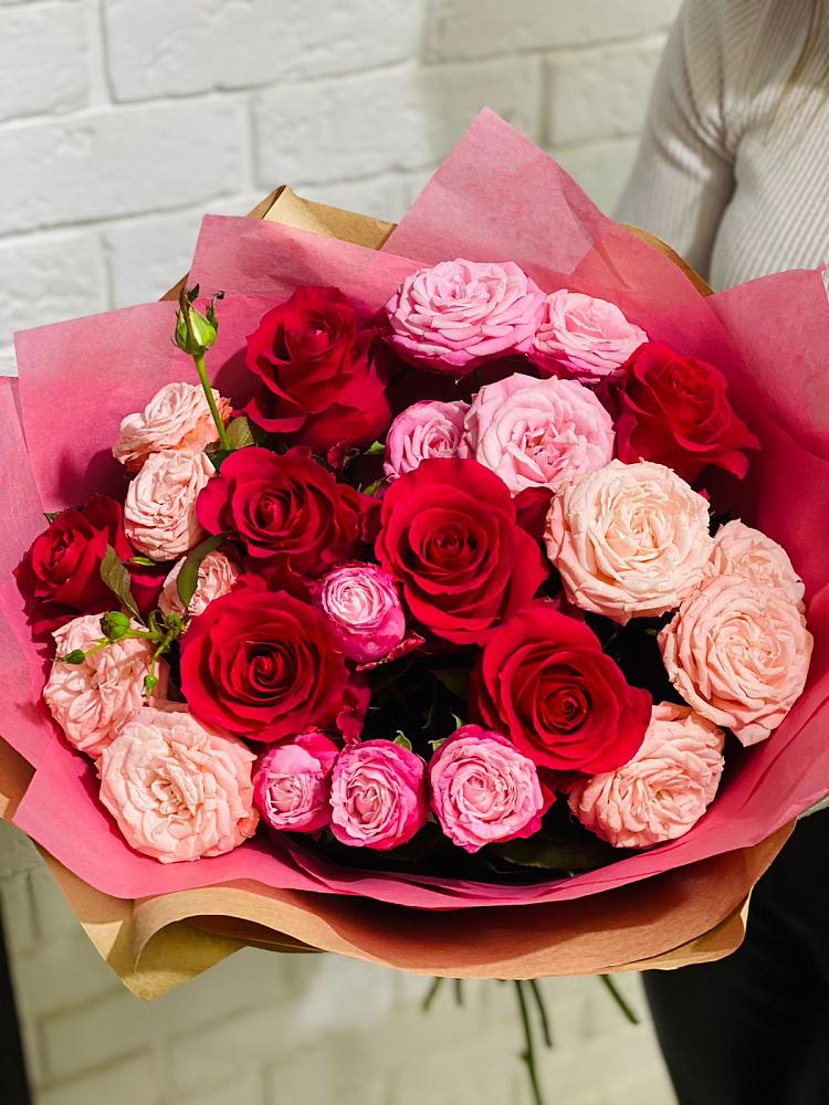 Букет цветов из: Розы в Даховской