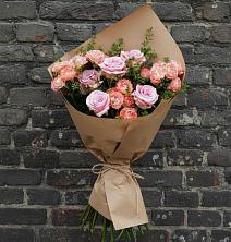 Букет цветов из:  Розы в Даховской
