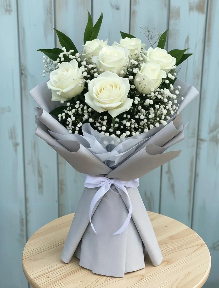 Букет цветов из: Розы в Даховской